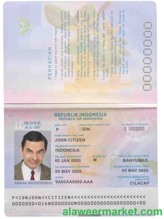 Indonesia passport